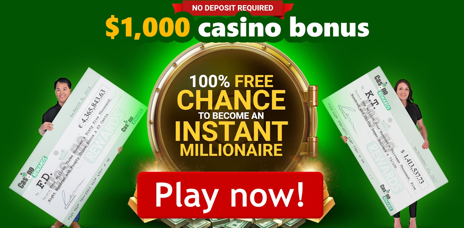 Meunang bonus anjeun dina Cakin Casino